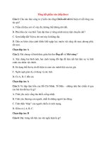 Trắc nghiệm ngữ văn 8 có đáp án bài  (87)