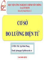 Cơ sở đo lường điện tử