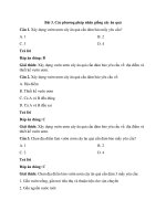 Trắc nghiệm công nghệ lớp 9 có đáp án bài  (7)