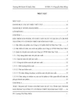 Hoàn thiện kế toán chi phí sản xuất và tính giá thành sản phẩm tại công ty cptb năm sao việt