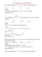 Trắc nghiệm toán lớp 9 có đáp án bài  (14)