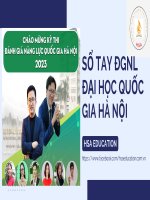 Sổ tay kì thi đgnlqghn