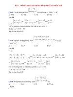 Trắc nghiệm toán lớp 9 có đáp án bài  (18)