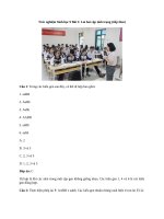 Trắc nghiệm sinh học lớp 9 có đáp án bài  (5)