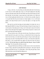 Kế toán bán hàng và xác định kết quả bán hàng tại công ty cổ phần nam vang