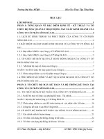 Tổ chức kế toán chi phí sản xuất và tính giá thành sản phẩm tại công ty cổ phần sông đà 8 01