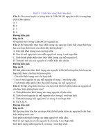 Trắc nghiệm hóa học lớp 8 có đáp án bài  (36)