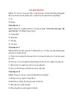 Trắc nghiệm ngữ văn 8 có đáp án bài  (8)