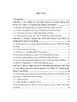 Hoàn thiện công tác kế toán bán hàng tại công ty tnhh dược phẩm anh minh