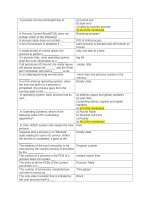 Multiple choice questions