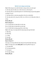 Trắc nghiệm vật lí lớp 9 có đáp án bài  (5)