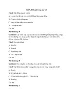 Trắc nghiệm công nghệ lớp 9 có đáp án bài  (24)