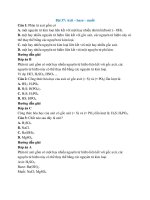 Trắc nghiệm hóa học lớp 8 có đáp án bài  (1)