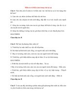 Trắc nghiệm ngữ văn lớp 10 có đáp án bài  (36)