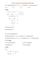 Trắc nghiệm toán lớp 8 có đáp án bài  (12)