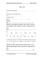 Hoàn thiện kế toán tiền lương và các khoản trích theo lương tại công ty tnhh sx  tm sao m1ai