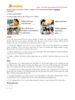 Giai bai tap family and friends lop 5 unit 9 will it really happen lesson six