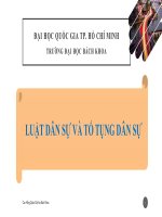 Chương 3  pháp luật dân sự và tài sản