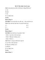 Trắc nghiệm công nghệ lớp 9 có đáp án bài  (37)