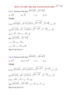 Trắc nghiệm toán lớp 9 có đáp án bài  (2)