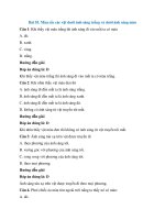 Trắc nghiệm vật lí lớp 9 có đáp án bài  (14)