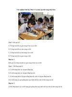 Trắc nghiệm sinh học lớp 9 có đáp án bài  (3)