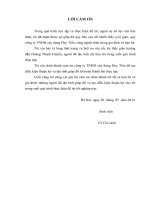 Kế toán tập hợp và phân bổ chi phí sản xuất tại công ty tnhh xây dựng duy tiến