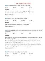 Trắc nghiệm toán lớp 8 có đáp án bài  (50)