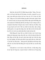 Tiểu luận cao học   mô hình tăng trưởng kinh tế và đổi mới mô hình tăng trưởng kinh tế ở việt nam