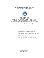 Hoàn thiện kế toán bán hàng tại công ty cổ phần xây lắp và thương mại thanh tùng