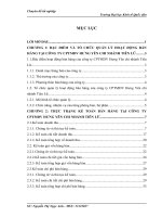 Hoàn thiện kế toán bán hàng tại công ty cổ phần thương mại dịch vụ hưng yên chi nhánh tiên lữ