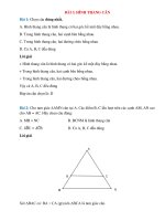 Trắc nghiệm toán lớp 8 có đáp án bài  (40)