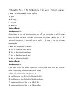 Trắc nghiệm địa lí lớp 10 có đáp án – chân trời sáng tạo bài  (39)