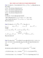 Trắc nghiệm toán lớp 9 có đáp án bài  (9)