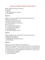 Trắc nghiệm ngữ văn 9 có đáp án bài  (49)