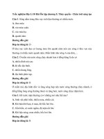 Trắc nghiệm địa lí lớp 10 có đáp án – chân trời sáng tạo bài  (40)