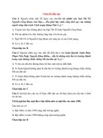 Trắc nghiệm ngữ văn 8 có đáp án bài  (14)