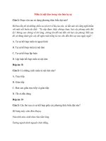 Trắc nghiệm ngữ văn 9 có đáp án bài  (29)