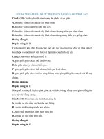 Trắc nghiệm sinh học lớp 9 có đáp án bài  (17)