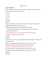 Trắc nghiệm gdcd lớp 9 có đáp án bài (2)