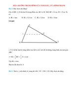 Trắc nghiệm toán lớp 8 có đáp án bài  (41)