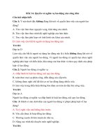 Trắc nghiệm gdcd lớp 9 có đáp án bài (14)