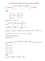 Trắc nghiệm toán lớp 9 có đáp án bài  (6)