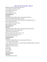 Trắc nghiệm hóa học lớp 8 có đáp án bài  (16)