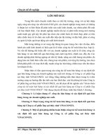 Hoàn thiện công tác kế toán bán hàng và xác định kết quả bán hàng tại công ty cổ phần ống sợi thủy tinh vinaconex