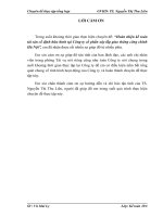 Hoàn thiện kế toán tài sản cố định hữu hình tại công ty cổ phần xây lắp giao thông công chính hà nội