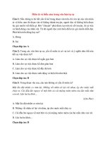 Trắc nghiệm ngữ văn 8 có đáp án bài  (52)