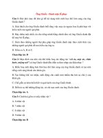 Trắc nghiệm ngữ văn 8 có đáp án bài  (61)