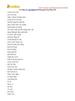 Cac dong tu cum dong tu thuong gap trong tieng anh 1