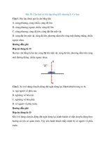 Trắc nghiệm công nghệ, công nghệ lớp 8, có đáp án bài  (2)